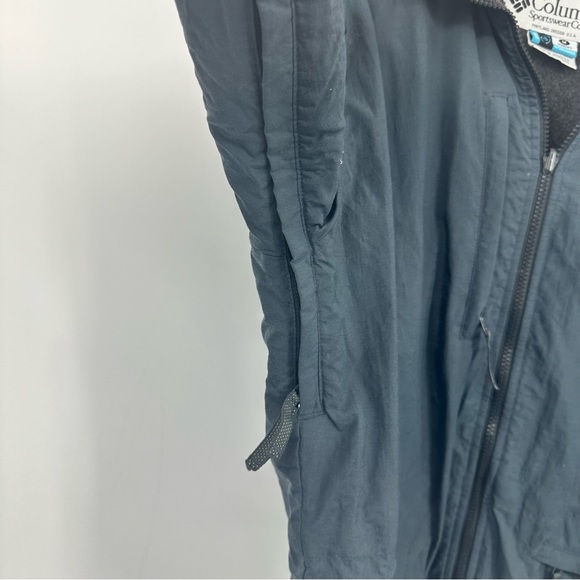 VTG Columbia Interchange Winter Jacket Snow Coat Womens Medium Blue Gray Color - Picture 3 of 7